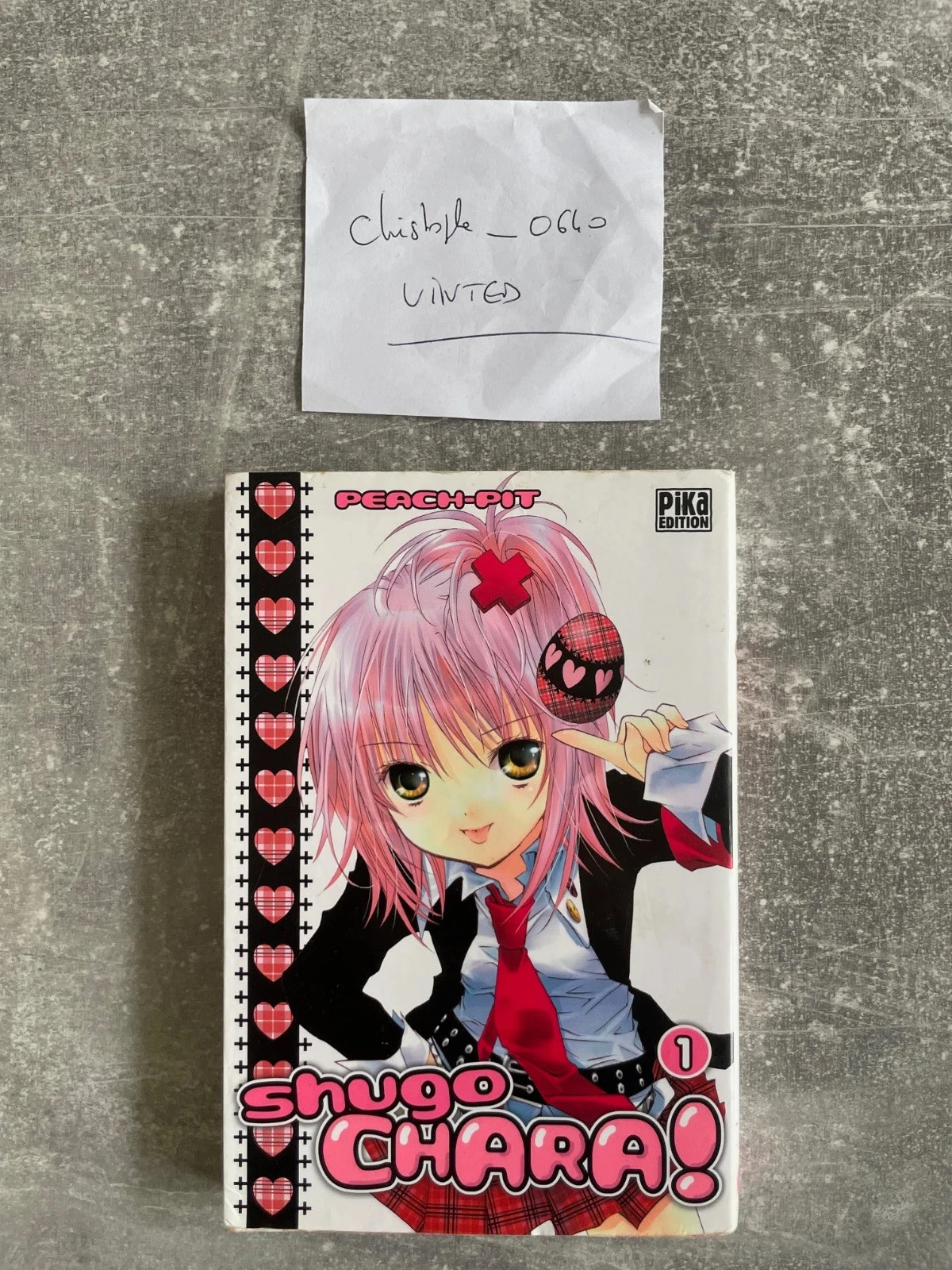 Manga Shugo Chara ! tome 1 version française.